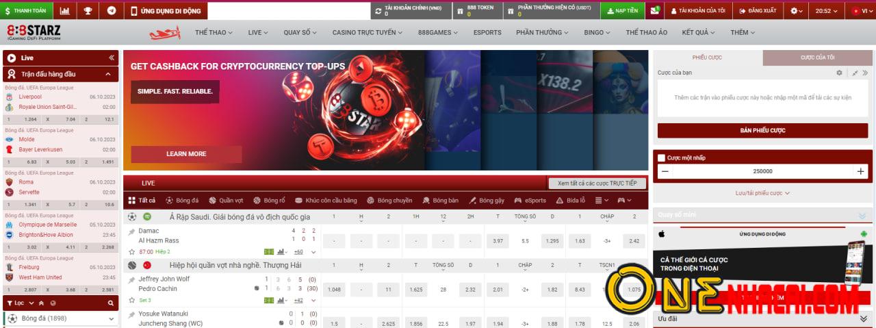 Giới thiệu nhà cái 888Starz